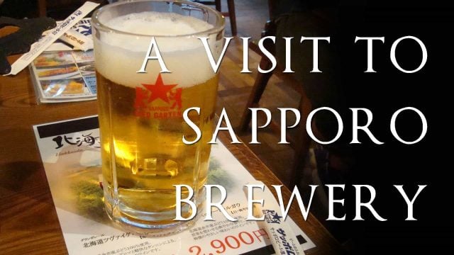 Sapporo Brewery Visit – Pictures from Japan