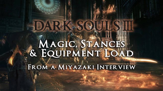 Miyazaki: Dark Souls 3 Magic Info Via PCGames