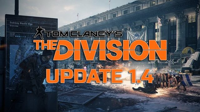 The Division Update 1.4 Releases October 25th