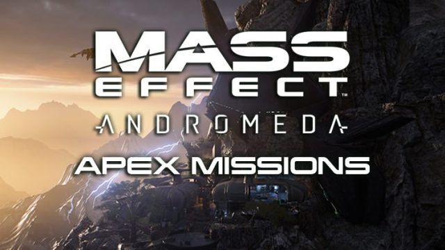 Mass Effect Andromeda Launches First Limited Time Multiplayer Apex Mission