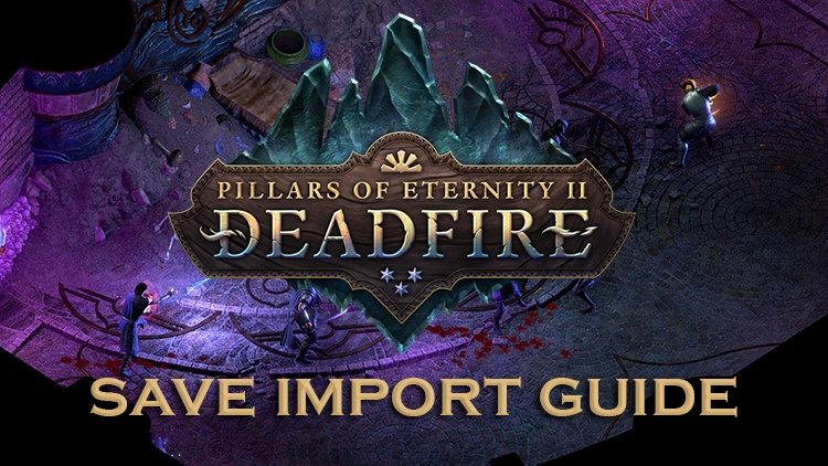Pillars of Eternity 2: Deadfire – Import Your Save and Character Guide