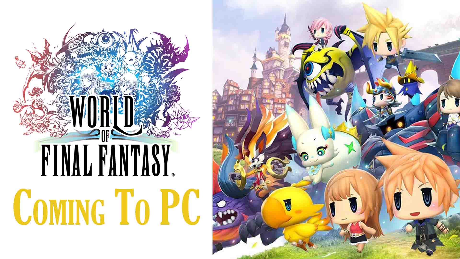 World of Final Fantasy Coming To PC! - Fextralife