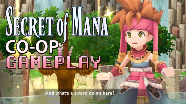 Secret of Mana Remake New Co-Op Gameplay!