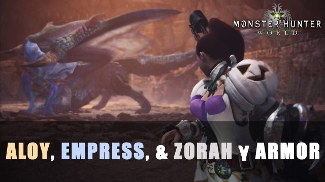 MHW: Upcoming Aloy, Empress, and Zorah Gamma Armor