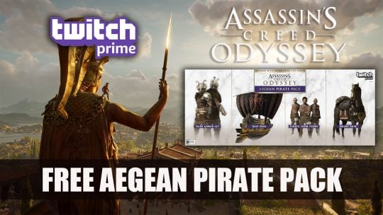 Assassin’s Creed Odyssey Players Get Free Loot with Twitch Prime
