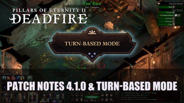 Pillars of Eternity II Deadfire Patch Notes for 4.1.0
