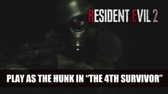 Resident Evil 2 New Trailer Features the Hunk Gameplay