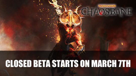 Warhammer: Chaosbane Begins Closed Beta on March 7th