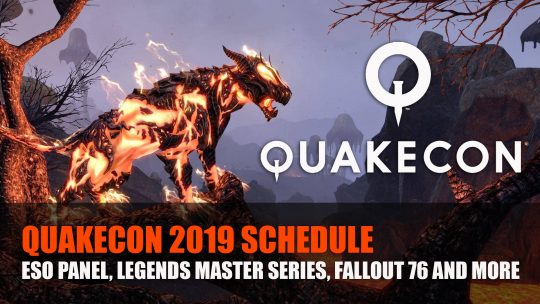 QuakeCon 2019 Schedule Will Feature The Evolution of Elder Scrolls Online