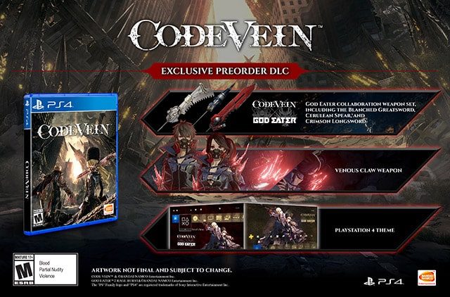 Code Vein Digital Deluxe and Revenant Pre-Order Editions - Fextralife