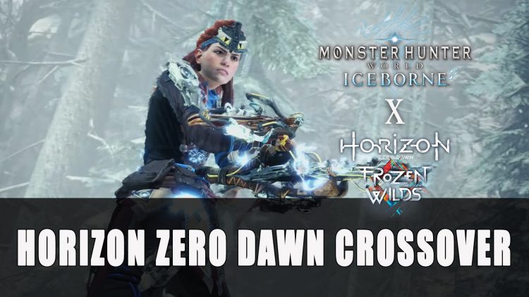 Monster Hunter World Iceborne Horizon Zero Dawn Crossover