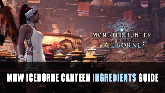 Monster Hunter World Iceborne Canteen Ingredients Guide