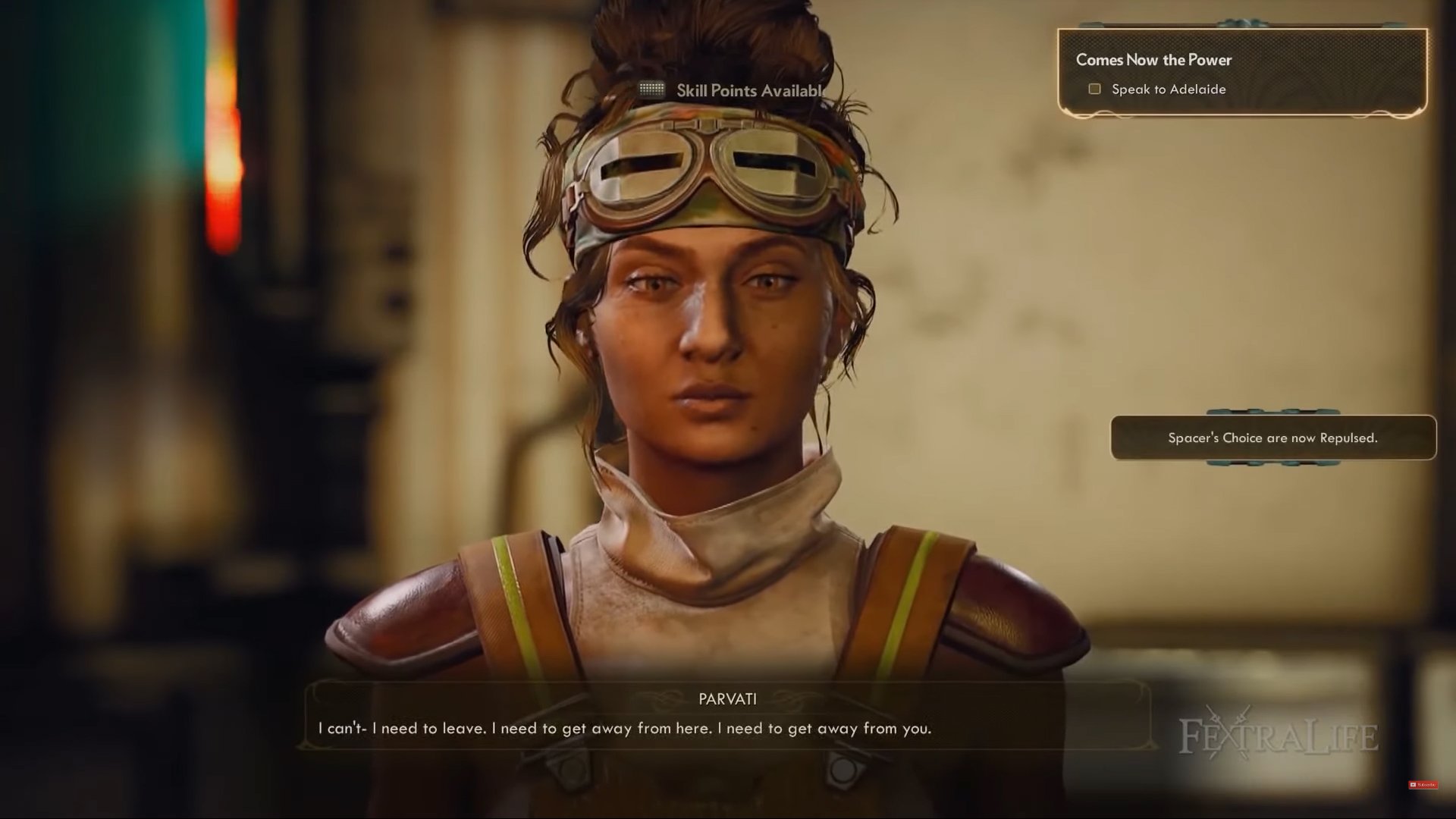the outer worlds parvati