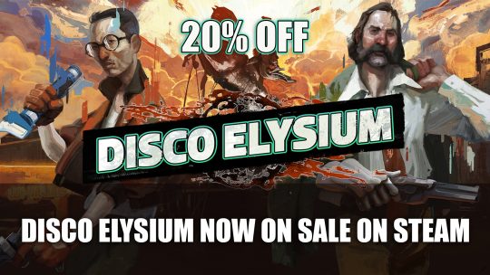Disco Elysium Is Now 20% Off on Steam