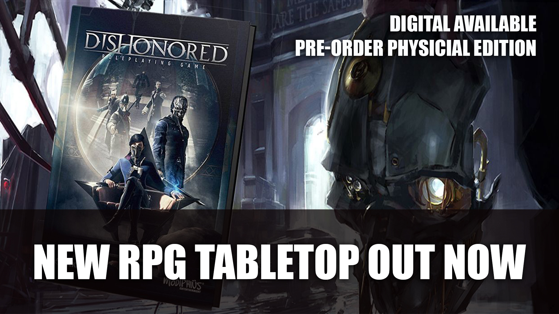 Dishonored: The Role-Playing Game is a New Tabletop Out Now - Fextralife
