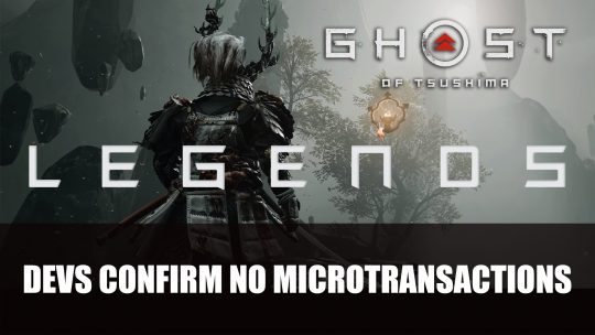 Ghost of Tsushima: Legends Will Not Have Microtransactions