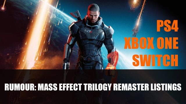 Rumour: Mass Effect Trilogy Remaster Listed on Retailer for PS4, Xbox One and Switch