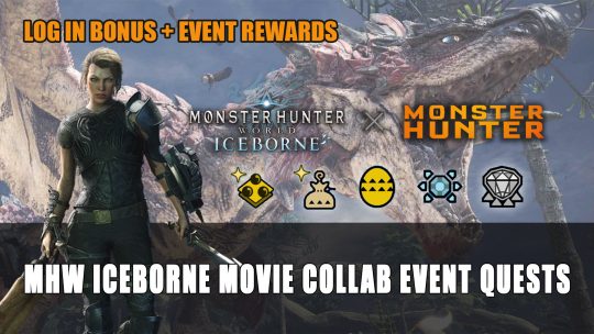 Monster Hunter Film Collaboration Event with Monster Hunter World Iceborne