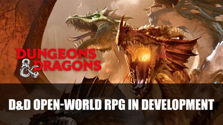 A Dungeons & Dragon Set Open-World RPG is in Development