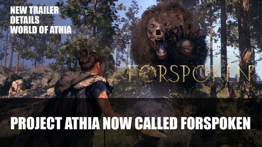 Project Athia Gets Official Title Name Forspoken