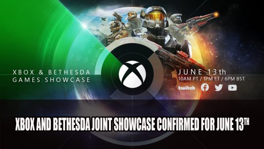 Xbox and Bethesda Announce Joint E3 2021 Showcase for June 13th