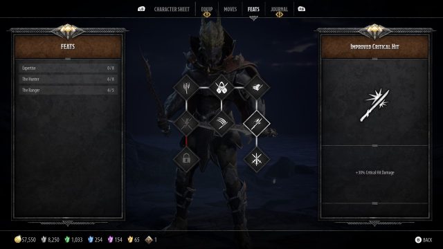 Drizzt Build Guide The Hunter Feat Tree