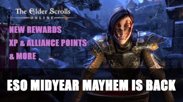 Elder Scrolls Online Midyear Mayhem Event Returns June 24th