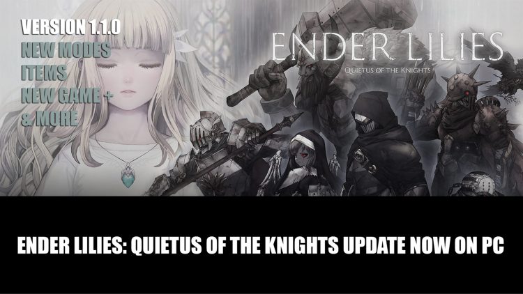 Ender Lilies: Quietus of the Knights Version 1.1.0 Update Adds New Modes, Items and More