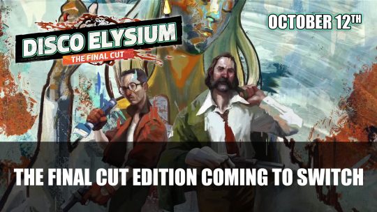Disco Elysium The Final Cut Switch Edition Launches October 12th
