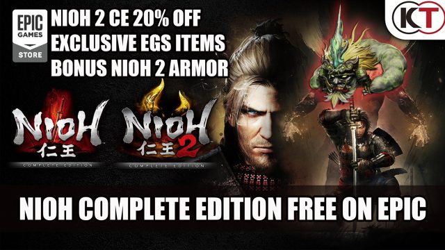 Nioh: Complete Edition is Free on the Epic Games Store