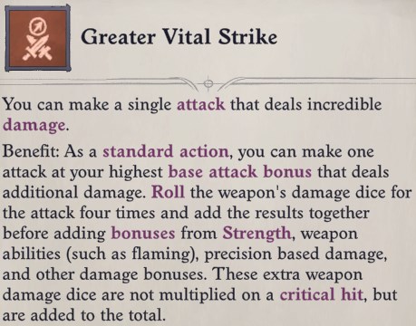 Greature Vital Strike Feat Zen Archer Monk Pathfinder Wrath of the Righteous Build
