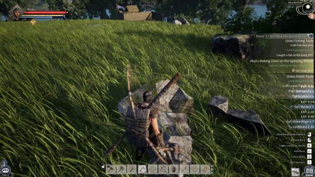 Gathering Stone and Rubble in Myth of Empires Early Access Gameplay Overview