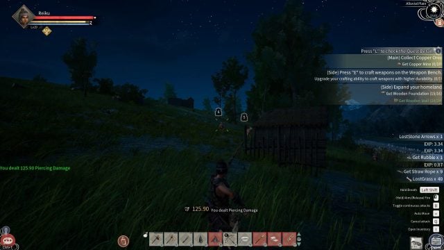 Hunting Deers Using a Bow at Night in Myth of Empires Early Access Gameplay Overview