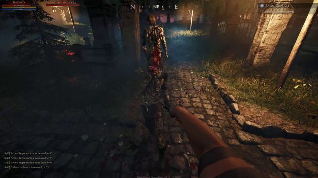 Mortal Online 2 Combat Against a Zombie