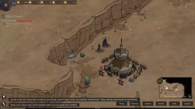 Sands of Salzaar Spiritmancer Exploring the Map