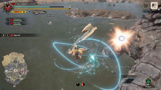 Monster Hunter Rise Switch Axe’s Invincible Gambit Skill with the Wirebug Charge