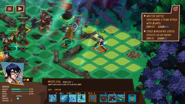 Reverie Knights Tactics Swapping Places Using the Mystic Fog Skill in Combat