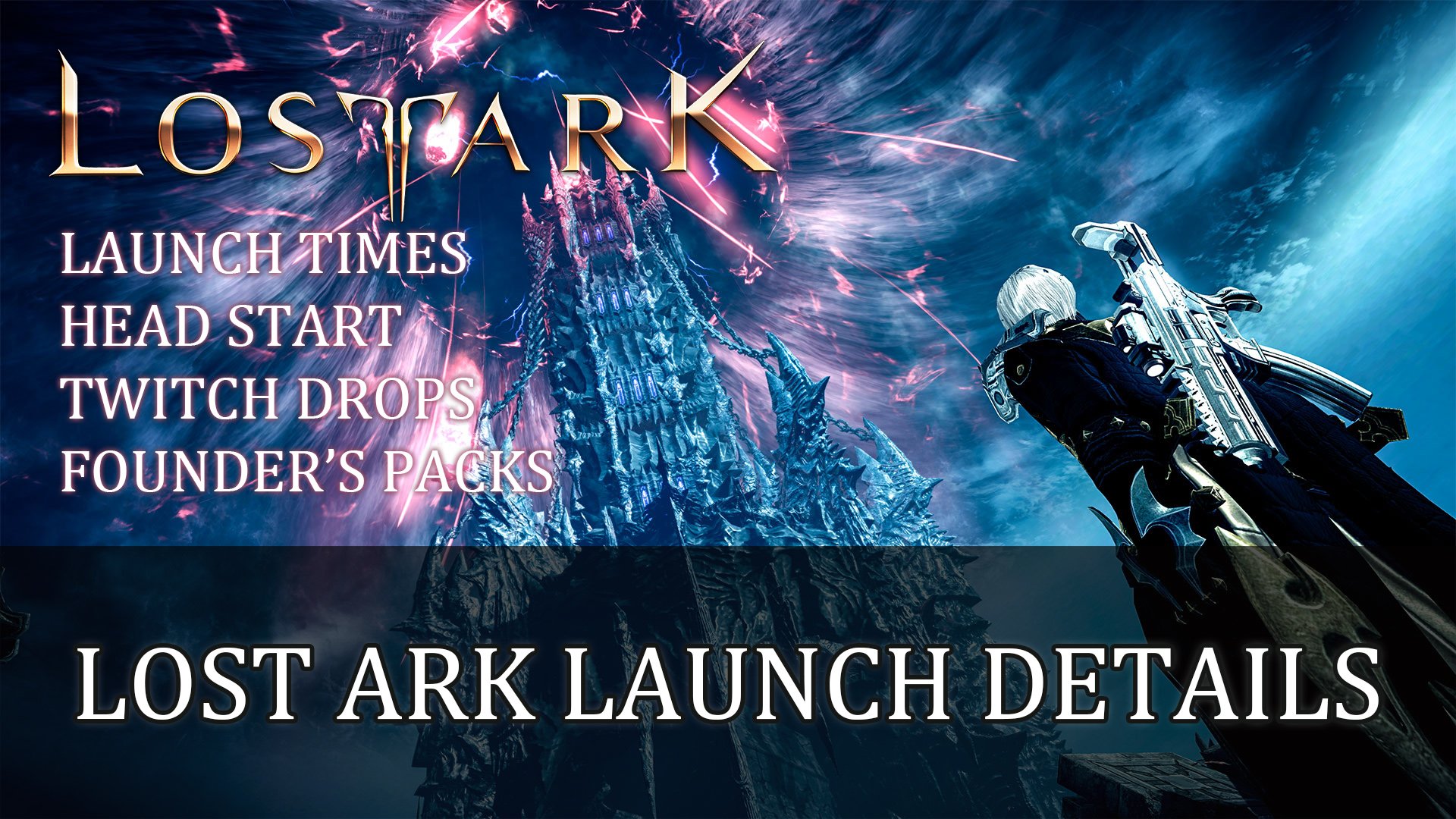 Lost Ark server list, launch time, and preload details revealed