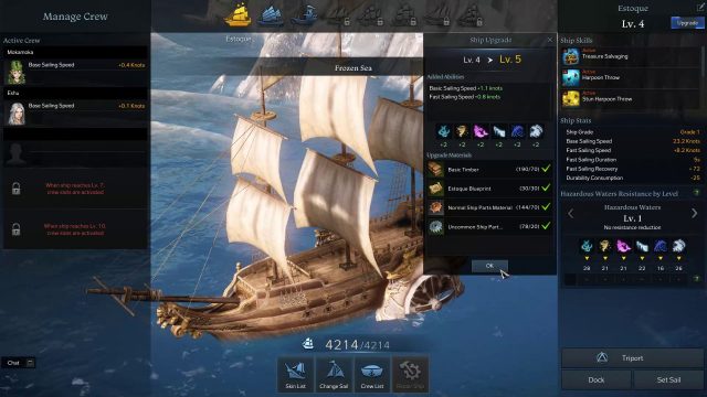 Lost Ark Progression Guide Upgrade the Ship