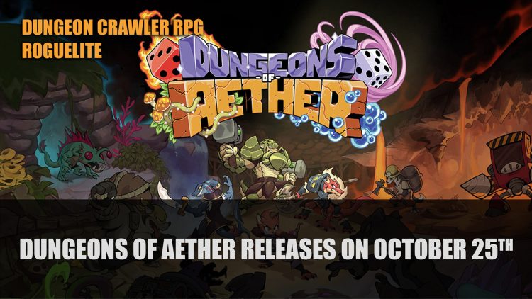 Dungeons of Aether A Turn-Based Dungeon Crawler Releases October 25th