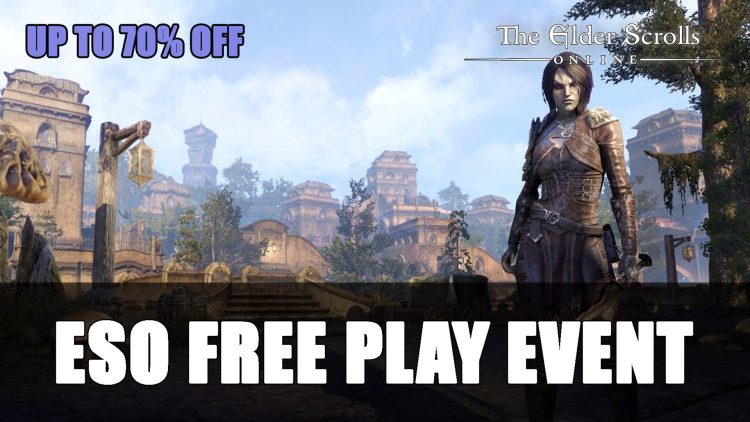 Elder Scrolls Online Free to Play Event & Up to 70% Off