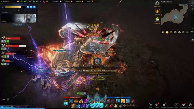 Achates Lost Ark Boss Guide Staggering Achates in Combat