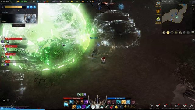 Achates Lost Ark Boss Guide Throwing Similar Colored Gems at Achates' Shield