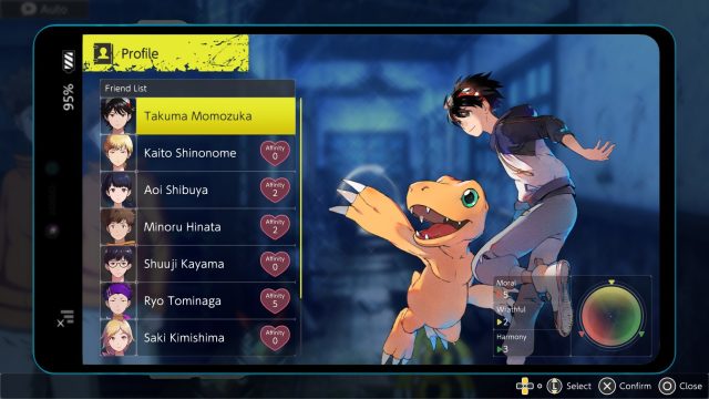 Digimon Survive's Affinity System