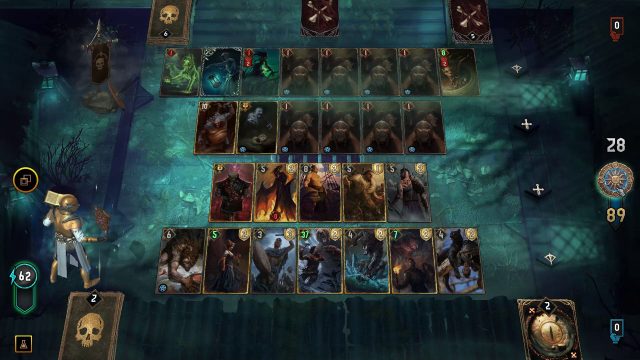 Gwent Rogue Mage Savage Fury Deck in Combat