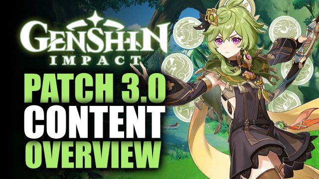 Genshin Impact 3.0 Release Date Announced