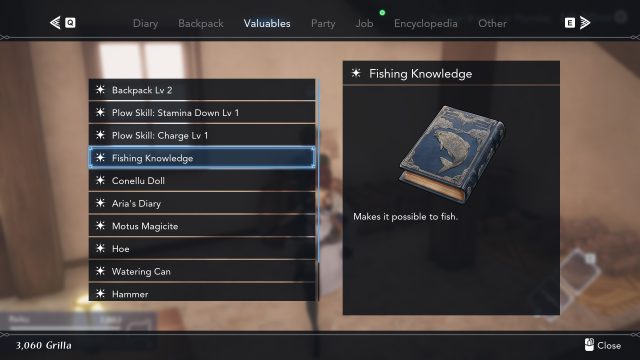 HARVESTELLA Beginner Guide - Fishing Knowledge Book