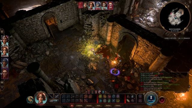 Baldur’s Gate 3 Draconic Bloodline Sorcerer Build Guide - Acid Splash in Combat