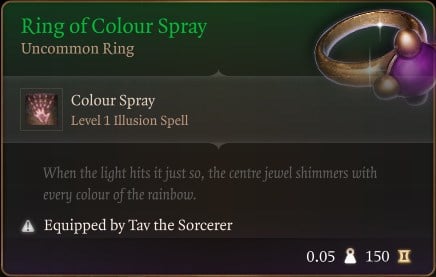 Ring of Colour Spray