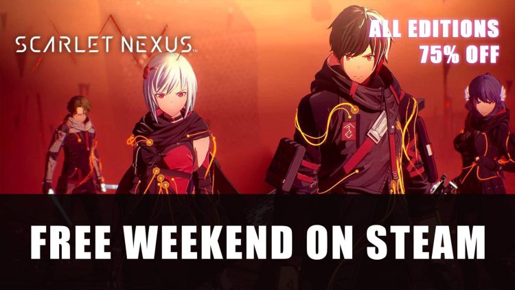 Scarlet Nexus Action-RPG is Free on Stream This Weekend
